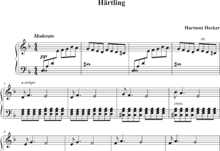 Hecker, Hartmut: Härtling - Piano:0