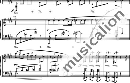 Chopin, Frederic: Polonaise in C# Minor, Op. 26/1 - Piano:1