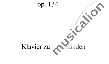 Beethoven, Ludwig van: Gran Fuga en Sí bemol mayor (arreglo) - Piano>4manos:1
