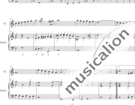 Priuli, Marieta Morosina: Corente Quinta - Violine+Cembalo:1