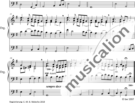 Wohlgemuth, Bernd: Miniature I - Órgano>cPed:1