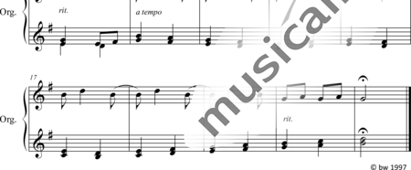 Wohlgemuth, Bernd: Miniature III - Órgano:1