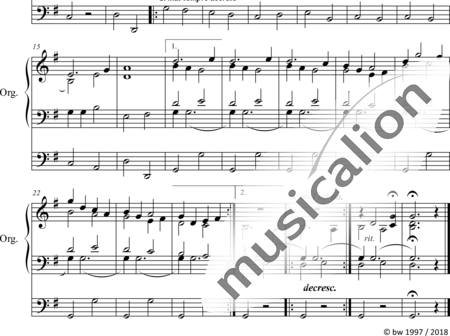 Wohlgemuth, Bernd: Miniature IV - Órgano>cPed:1