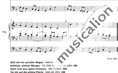 Bäßler, J.G.: Licht, das in die Welt gekommen (1) - Orgel>mPed:1