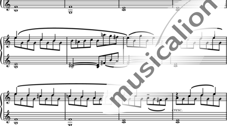 Burgmüller, Friedrich: Trost Nr. 13 - Klavier:1