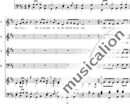 Enthaler, Willibald: Gloria - Chor>SATB+Orgel>mPed:1