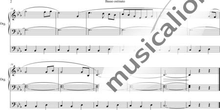 Boëllmann, Léon: Basso Ostinato c-moll - Orgel>mPed:1