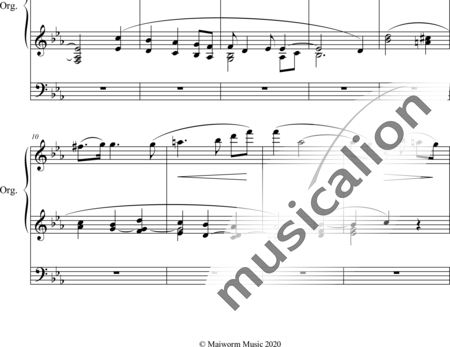 Gray, Alan: Adagio Es-Dur - Orgel>mPed:1