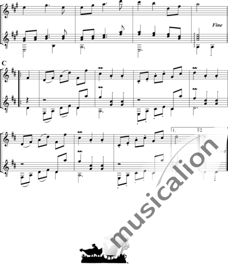 Anonymus, Unknown: Alte Steyrische (Old Styrian) - Flute+Guitar:2
