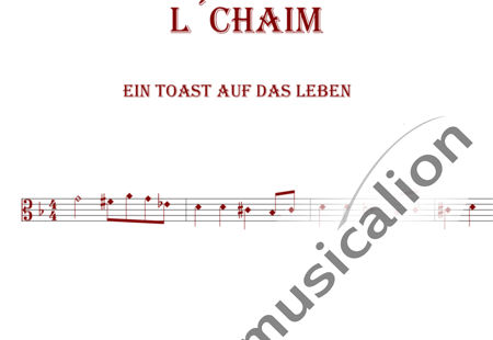 Anónimo, desconocido: L´chaim (to life) - Violín+Piano:0