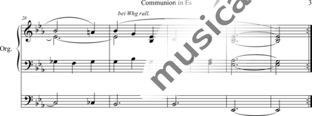 Hollins, Alfred: Communion in Es-Dur (Communion in E-flat major) - Organ>wped:3