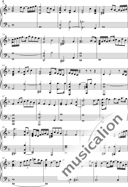 Weidner, Herb: Cose della Notte - Klavier:4