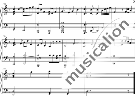 Weidner, Herb: Cose della Notte - Klavier:5