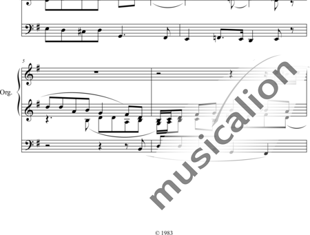Isaac, Heinrich: Nun ruhen alle Wälder (Mel. I) (2) - Orgel>mPed:1