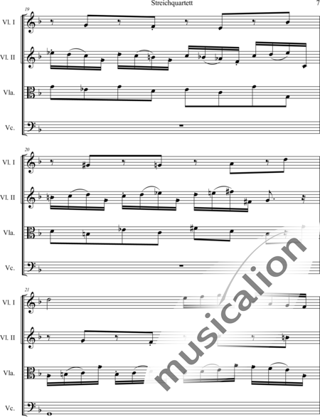 Langrieger, Hans G.: Fugato - Violín 2+[Vla+Vc]:7