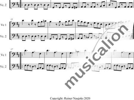 Naujoks, Rainer: Alles Bossa oder was? - Violoncello 2:1