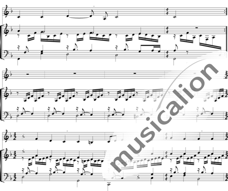 Gottmann, Jürgen: Es ist ein Ros entsprungen, Choralvorspiel für F-Blockflöte und Orgel in F - Blockflöte+Orgel:1