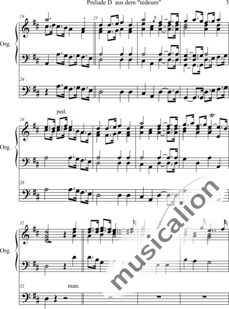 Charpentier, Marc-Antoine
: Preludio de "Te Deum" - Órgano:3
