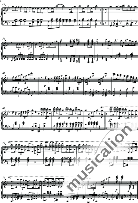 Adler, C.A.: Imperial March - Klavier:4