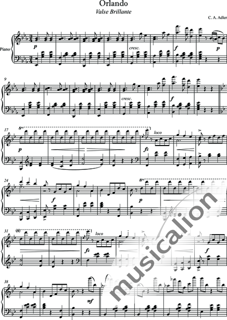 Adler, C.A.: Orlando - Klavier:2