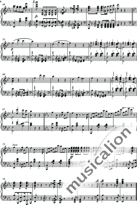 Adler, C.A.: Rosaline - Piano:4