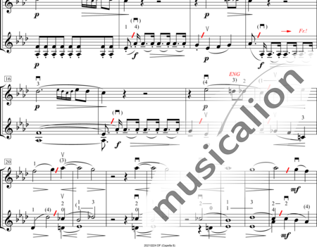 Blumenthal, Joseph von: Adagio - Violine 2:1