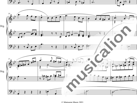 Hollins, Alfred: Fantasy B-Dur - Orgel>mPed:1