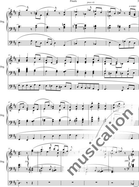 Hollins, Alfred: Finale D-major - Organ>wped:3
