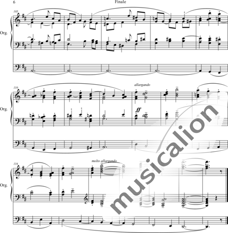 Hollins, Alfred: Finale D-major - Organ>wped:6