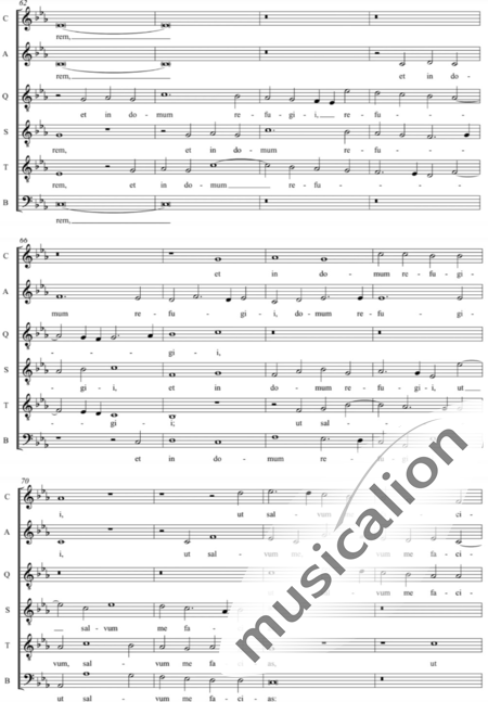 Gombert, Nicolas: In te, Domine, speravi - Coro>SATTTB:6