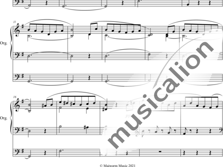 Bruckner, Anton: Pastorale G-Dur - Orgel>mPed:1