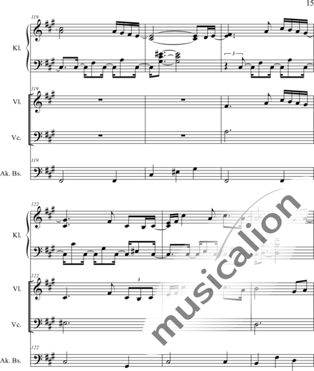 Weidner, Herb: Im Sommergarten - Klavier+[Vl+Vc+Kb]:15