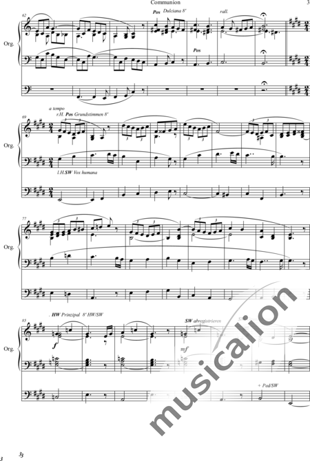 Pearce, Charles William: Communion - Organ>wped:3