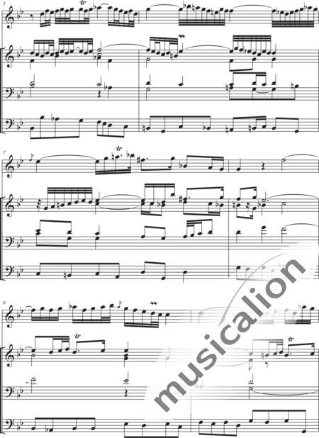 Bach, Johann Sebastian: Sinfonia - Oboe+Orgel>mPed 2:2