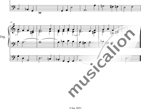 Gesius, Bartholomäus: Befiehl du deine Wege (Mel. II) (1) - Orgel>mPed:1