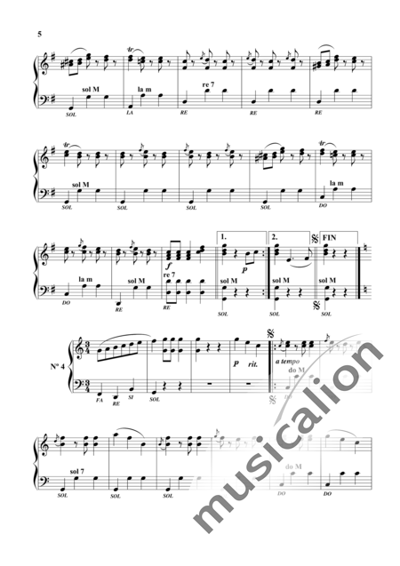 Ivanovici, Iosif (Ivan): Suspirando - Accordion:5