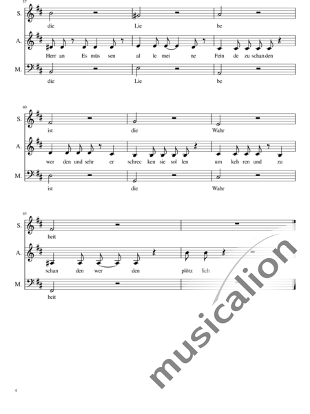 Composer, Minus: Psalm 6 - Chor>SAB:4