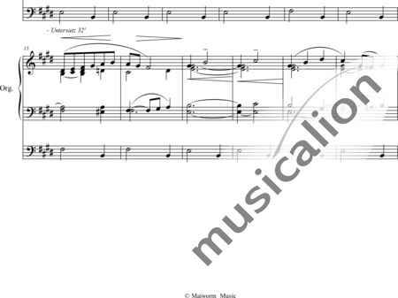Ross, William G.: Berceuse E-Dur - Orgel>mPed:1