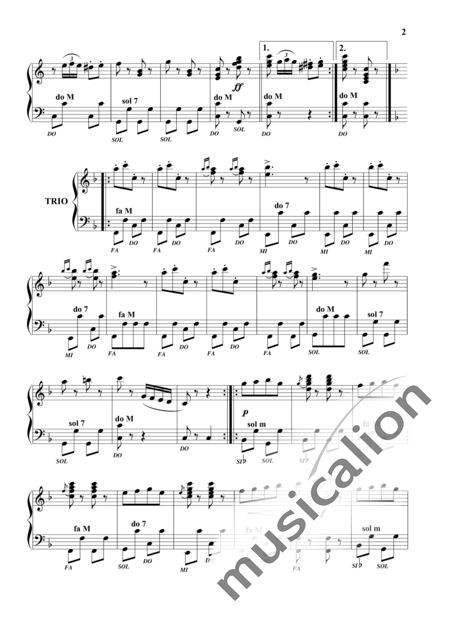Ivanovici, Iosif (Ivan): Fulger si trasnit (Rayos y truenos) - Akkordeon:2