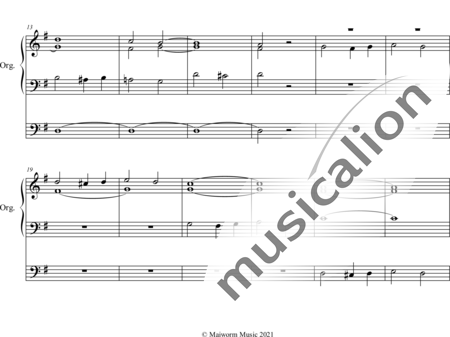 Kern, August: Praeludium (Prelude) in G Major - Organ>wped:1