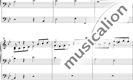 Schwenke, Johann Friedrich: Allein zu Dir, Herr Jesu Christ - Organ>wped:1