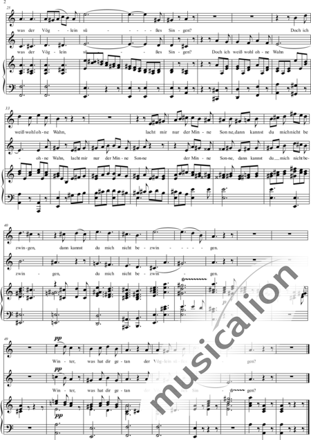 Hensel, Fanny: Winter, was hat dir getan - Solo>Sop/Alt+Kl:2