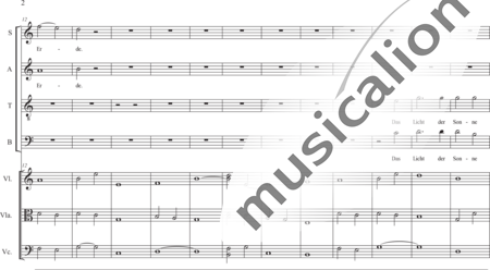 Schäfer, Martina: Irischer Morgensegen (Das Dunkel schläft jetzt) - Solo>Sop/Alt/Ten/Bass+[Vl+Vla+Vc]:1