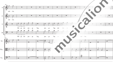 Schäfer, Martina: Irischer Morgensegen (Das Dunkel schläft jetzt) - Solo>Sop/Alt/Ten/Bass+[Vl+Vla+Vc]:4