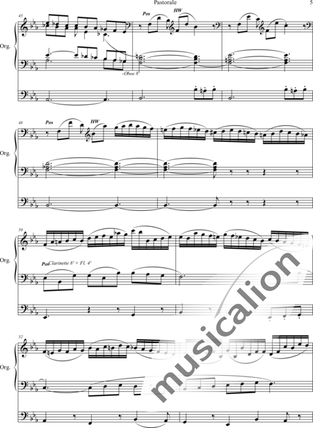 Smart, Henry: Pastorale - Orgel>mPed:5