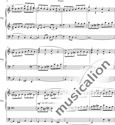 Smart, Henry: Finale C-Dur - Orgel>mPed:2