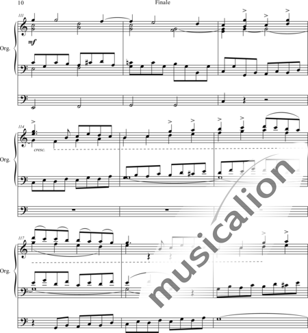 Smart, Henry: Finale C-Dur - Orgel>mPed:10