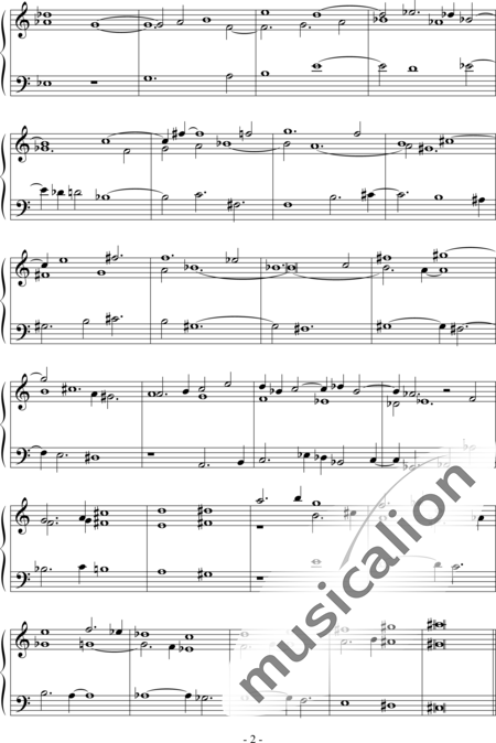 Pieper, Andreas: 3. Fantasies for Violins and Cello (keyboard instrument or any instrumentation) - Piano:2
