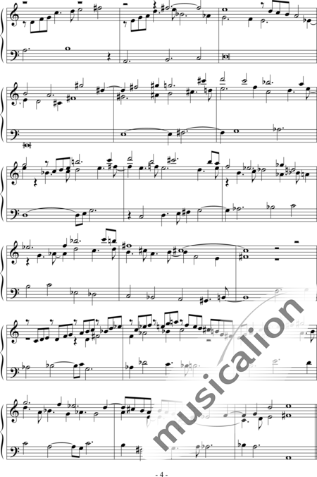 Pieper, Andreas: 3. Fantasies for Violins and Cello (keyboard instrument or any instrumentation) - Piano:4