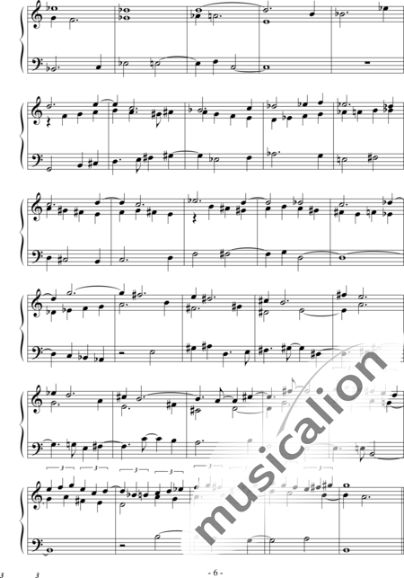 Pieper, Andreas: 3. Fantasies for Violins and Cello (keyboard instrument or any instrumentation) - Piano:6